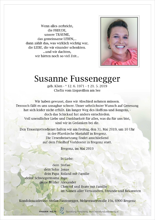 Susanne Fussenegger